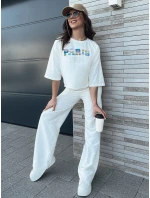 MILEKAN ecru dámsky set FashionStreet AY1050 MILEKAN ecru dámsky set FashionStreet AY1050