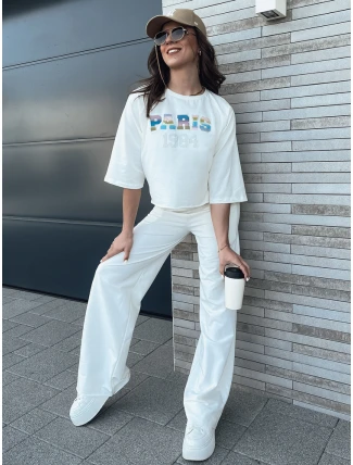 MILEKAN ecru dámsky set FashionStreet AY1050 MILEKAN ecru dámsky set FashionStreet AY1050