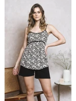 Talianska móda Abisynia w.r. crêpe farba:print/black Talianska móda Abisynia w.r. crêpe farba:print/black