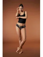 Tangá Peggy Brown spodný diel bikín - Julimex