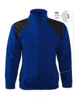 Bunda Hi-Q fleece unisex royal blue 05 (štítok značky)