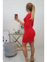 Tehotenské šaty 8317 červené - Kesi Tehotenské šaty 8317 červené - Kesi