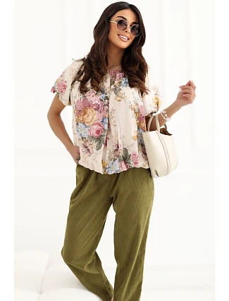 Blúzka model 228431 Taliansko Moda Blúzka model 228431 Taliansko Moda