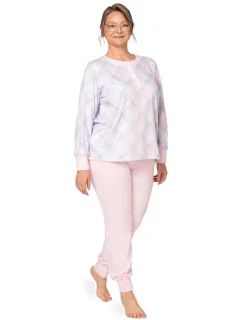 Pyžamo Martel 258 Edyta III Interlock long/r M-3XL