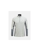 Termoaktívna mikina Peak Performance Magic Half Zip Wool-Blend BL – stredne sivá melírovaná/sivá melírovaná, veľkosť: L Termoaktívna mikina Peak Performance Magic Half Zip Wool-Blend BL – stredne sivá melírovaná/sivá melírovaná, veľkosť: L