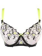 Podprsenka V-10141 béžová/čierna - Axami