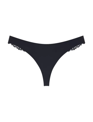 Dámske tangá Pretty Micro String - BLACK - black 0004 - TRIUMPH Dámske tangá Pretty Micro String - BLACK - black 0004 - TRIUMPH