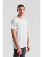 Fruit of the Loom Iconic 195 T Pánske tričko z hrubého materiálu 16.1422 biele