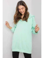 Dámska mikina Model EM-BL-ES-21-528.12X Mint - Ex Moda