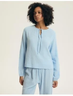 Dámske pyžamo Henderson 45313 Eleni long/r S-3XL Muslin