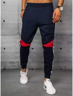 FashionStreet pánske tmavomodré tepláky UX3240