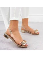 Dámske sandále na mieru béžové Sabatina