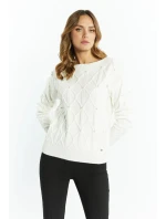 Dámsky sveter SWE2640-000 ecru - Monnari