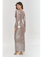 Dlhé šaty model 209578 Makadamia