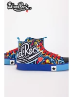 Trampki Pol'and'Rock Festival X Big Star SS174500 Niebieskie