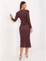 Šaty IT SK 21625 3.27 bordová