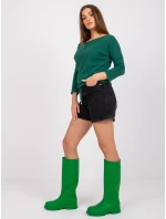 Blúzka RV BZ 4691.09P tmavozelená