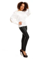 Sveter s netopierími rukávmi model 84277 PeeKaBoo