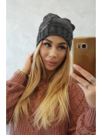 Fleecová čiapka Ula K271 graphite