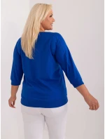 Blúzka RV BZ 8984.31 kobaltovo modrá