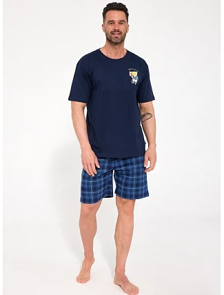 Pyžamo Cornette 326/349 Royal Club, krátke rukávy, veľkosti S–2XL Pyžamo Cornette 326/349 Royal Club, krátke rukávy, veľkosti S–2XL