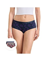 Dámske bavlnené nohavičky, 3 ks, DIM LES POCKETS COTTON BOXER 3x – DIM – červená Dámske bavlnené nohavičky, 3 ks, DIM LES POCKETS COTTON BOXER 3x – DIM – červená
