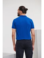 Russell Athletic 566M Pánske elastické polo tričko z piké 10.566M classic red Russell Athletic 566M Pánske elastické polo tričko z piké 10.566M classic red