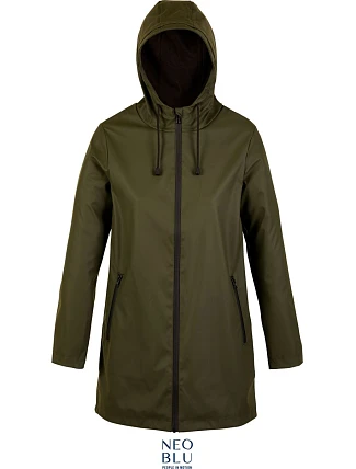 NEOBLU Antoine Women Nepremokavá dámska voskovaná bunda 24.3175 deep khaki