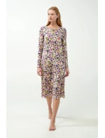 Vamp - Dlhá kvetinová nočná košeľa 21062 - Vamp Vamp - Dlhá kvetinová nočná košeľa 21062 - Vamp