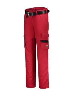 Pracovné nohavice Twill Dámske pracovné nohavice Red