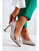 Lodičky na ihličkovom podpätku model 177479 Step in style Lodičky na ihličkovom podpätku model 177479 Step in style