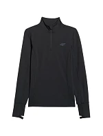 Dámska termo mikina 4F F098 dark black 4FWAW25UBRUF098 20S