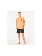 Detské tričko RIP CURL Wetsuit Icon Tee – Kids, oranžové Detské tričko RIP CURL Wetsuit Icon Tee – Kids, oranžové