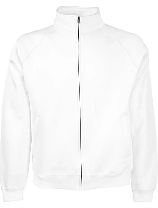 Fruit of the Loom Premium Sweat Jacket Mikina 16.2228 biela Fruit of the Loom Premium Sweat Jacket Mikina 16.2228 biela