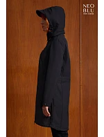 NEOBLU Achille Women Dámsky 3-vrstvový softshellový kabát 24.3794 deep black NEOBLU Achille Women Dámsky 3-vrstvový softshellový kabát 24.3794 deep black