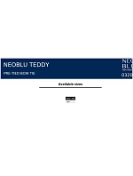 NEOBLU Teddy Motýlek 24.3201 tmavočierny