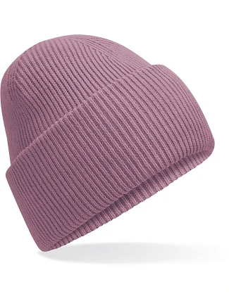 Beechfield B 385R Pletená čiapka s manžetou „Recycled“ 53.385R dusty purple Beechfield B 385R Pletená čiapka s manžetou „Recycled“ 53.385R dusty purple