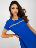 Dámske šaty LK SK 506863.37 tmavo modrá - FPrice