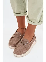 Semišové poltopánky 26PB18 beige - Jezzi Semišové poltopánky 26PB18 beige - Jezzi