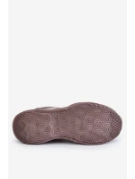 Męskie Lekkie Sneakersy Memory Foam System Big Star LL174151 Beżowe