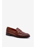 Pánske kožené mokasíny Zazoo 1570/1 Brown