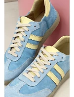 Zazoo N1068 Dámske semišové nízke tenisky Blue