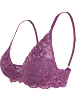 Dámske podprsenka LIGHTLY LINED PLUNGE 000QF6396EVID fialová - Calvin Klein