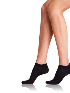 Dámske krátke ponožky 2 páry COTTON IN-SHOE SOCKS 2x - BELLINDA - čierna
