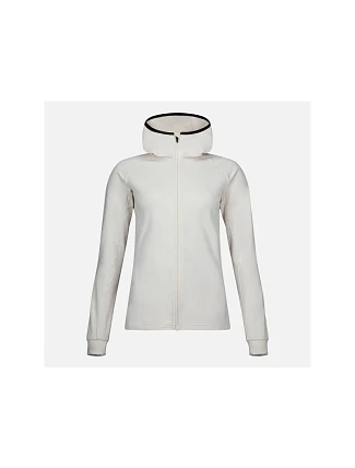 Dámska mikina ROSSIGNOL W Mid Layer Thin Fz, biela Dámska mikina ROSSIGNOL W Mid Layer Thin Fz, biela