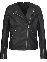 Stedman Biker Jacket Women Dámska motorkárska bunda 05.5350 black opal Stedman Biker Jacket Women Dámska motorkárska bunda 05.5350 black opal