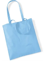 Westford Mill W 101 Bavlnená taška „Bag for Life“ 50.0101 nebovo modrá