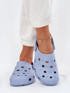 Klapki Damskie Piankowe LEMIGO 806 Niebieskie