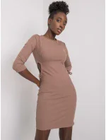 Šaty LK SK 508687.17P tmavo lila