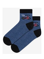 Tenké farebné ponožky 11-15 rokov chlapec 244.N59